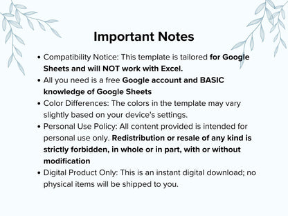Bookkeeping Google Sheets Income Tracker